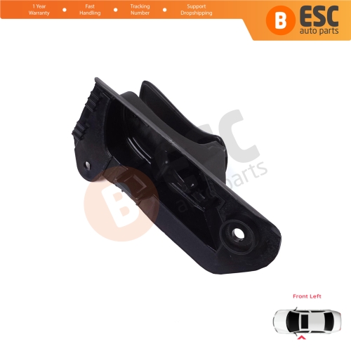 Front Left Interior Door Handle Opener Black for Vauxhall Opel Astra F MK3 T91 T92 1991-2001 90430129