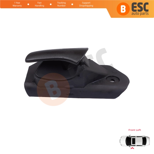 Front Left Interior Door Handle Opener Black for Vauxhall Opel Astra F MK3 T91 T92 1991-2001 90430129