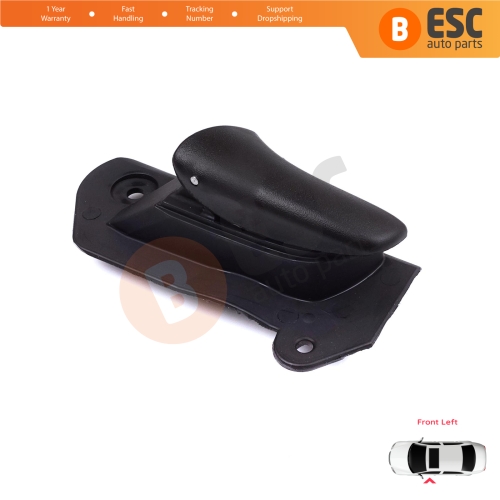 Front Left Interior Door Handle Opener Black for Vauxhall Opel Astra F MK3 T91 T92 1991-2001 90430129