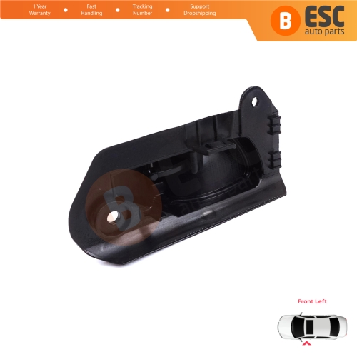 Front Left Interior Door Handle Opener Black for Vauxhall Opel Astra F MK3 T91 T92 1991-2001 90430129