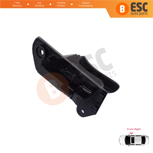 Front Right Interior Door Handle Opener Black for Vauxhall Opel Astra F MK3 T91 T92 1991-2001 90430130