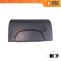 Tailgate Trunk Rear Exterior Door Opener Handle Black for Renault Kangoo Nissan Kubistar MK1 X76 FC KC 1997-2009 8200153668