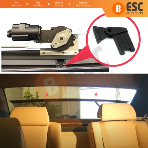 Rear Window Sun Shade Blind Curtain Brackets for BMW E38 E39 E46 E60 E65 E66 E67 Vectra C