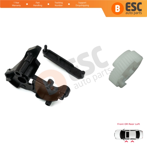 Door Lock Latch Gear Repair Kit 51217202143 Left for BMW 1 3 5 X5 X6 Z4 E90 E91 E92 E93