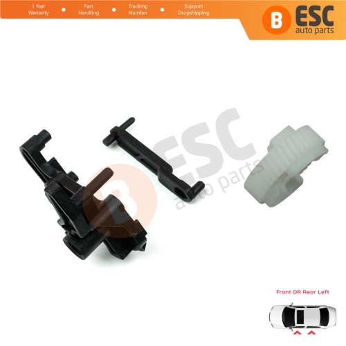 Door Lock Latch Gear Repair Kit 51217202143 Left for BMW 1 3 5 X5 X6 Z4 E90 E91 E92 E93