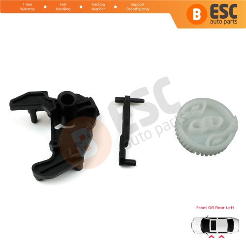 Door Lock Latch Gear Repair Kit 51217202143 Left for BMW 1 3 5 X5 X6 Z4 E90 E91 E92 E93