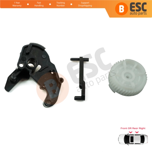 Door Lock Latch Gear Repair Kit 51217202146 Right for BMW 1 3 5 X5 X6 Z4 E90 E91 E92 E93