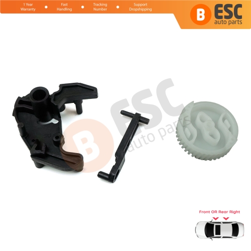 Door Lock Latch Gear Repair Kit 51217202146 Right for BMW 1 3 5 X5 X6 Z4 E90 E91 E92 E93