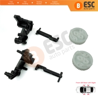 Door Lock Latch Gear Repair Kit 51217202143 for BMW 1 3 5 X5 X6 Z4 E90 E91 E92 E93 Left and Right