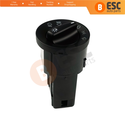 Headlight Control Switch Knob For VW Seat Skoda 1C0 941 531A