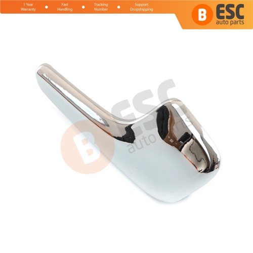 Aluminum Plated Plastic Stainless Interior Door Handle 13297814 Front or Rear Right for Opel Corsa D