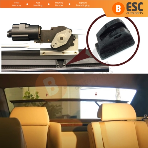 Rear Curtain Sunshade Blind Bracket For BMW E38 E39 E46 Mercedes W140 W124 W210 W211 Opel Vectra C