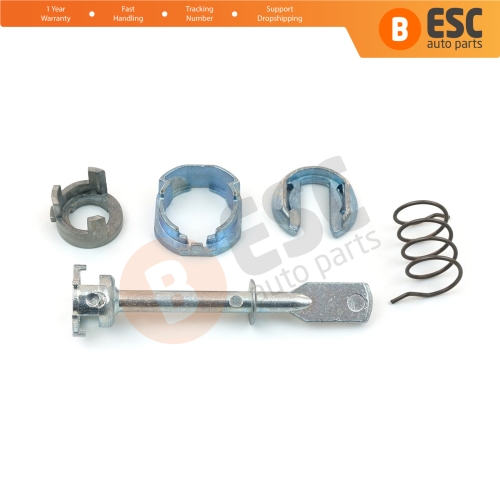 Front Door Lock Barrel Repair Kit 6K4837223A for VW Caddy 2 Seat Cordoba Ibiza Inca 6K 68 mm