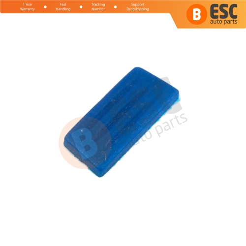 1 Button Remote Key Housing Case Cover Blue Color Button for Fiat Punto Doblo Bravo