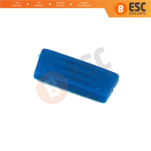 1 Button Remote Key Housing Case Cover Blue Color Button for Fiat Punto Doblo Bravo