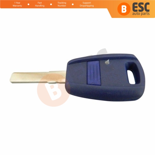 1 Button Remote Key Housing Case Cover and Remote Key Blade for Fiat Punto Doblo Bravo