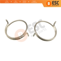 2 Pieces Door Lock Actuator Repair Springs Right and Left A1637302335 for Mercedes ML W163 1997-2005 Outer Diameter 18.8 mm