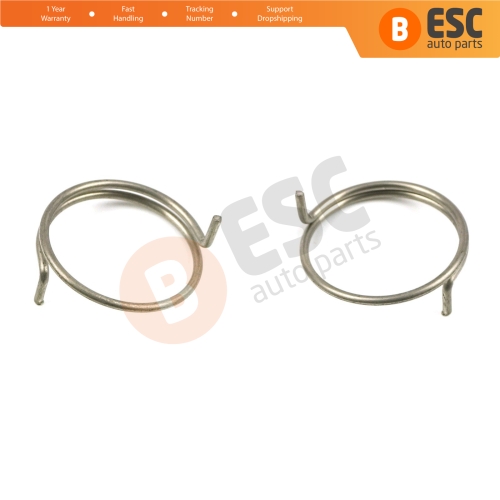 2 Pieces Door Lock Actuator Repair Springs Right and Left A1637302335 for Mercedes ML W163 1997-2005 Outer Diameter 18.8 mm