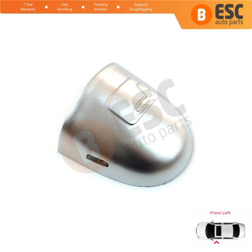 Left Door Handle Key Lock Cover Cap 8200036411 Silver Color for Renault Megane Scenic Laguna 2 Primera P12 Espace 4 Vel Satis Clio 3 Modus Koleos