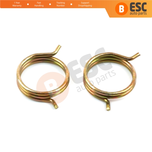 2 Pieces Contact Ignition Lock Cylinder Spring for Renault Peugeot Citroen