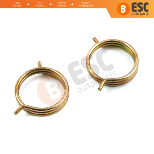 2 Pieces Contact Ignition Lock Cylinder Spring for Renault Peugeot Citroen