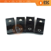 4 Pieces Window Switch Button Cap Cover 61316904309 61318368974 for BMW E39 E38