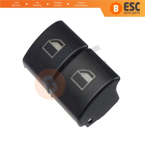 2 Pieces Window Switch Button Cap Cover 61316902175 for BMW 3 E46 E90 X5 X3