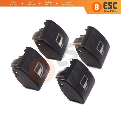 4 Pieces Window Switch Button Cap Cover 61316902175 for BMW 3 E46 E90 X5 X3