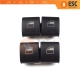 4 Pieces Window Switch Button Cap Cover 61316902175 for BMW 3 E46 E90 X5 X3