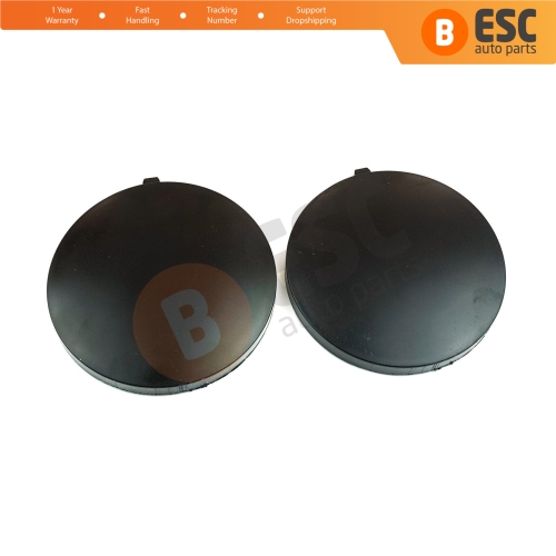 2 Pieces Rear Ashtray Repair Part for VW Jetta Bora Golf MK4 1J0857962H Black