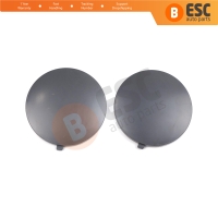 2 Pieces Rear Ashtray Repair Part for VW Jetta Bora Golf MK4 1J0857962H Gray Color