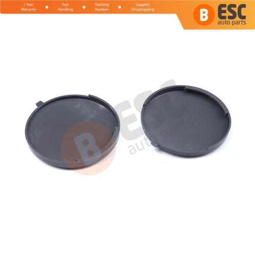 2 Pieces Rear Ashtray Repair Part for VW Jetta Bora Golf MK4 1J0857962H Gray Color