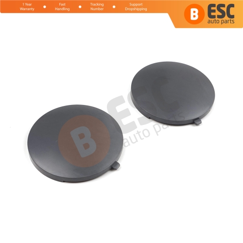 2 Pieces Rear Ashtray Repair Part for VW Jetta Bora Golf MK4 1J0857962H Gray Color