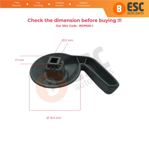 Seat Handle Adjustment Lever Front Left 7701209971 GRAY for Renault Kangoo MK2