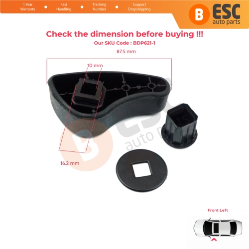 Seat Handle Adjustment Grip Lever 7701205078 Front Left Seat for Renault Megane Kangoo MK1 Trafic MK2