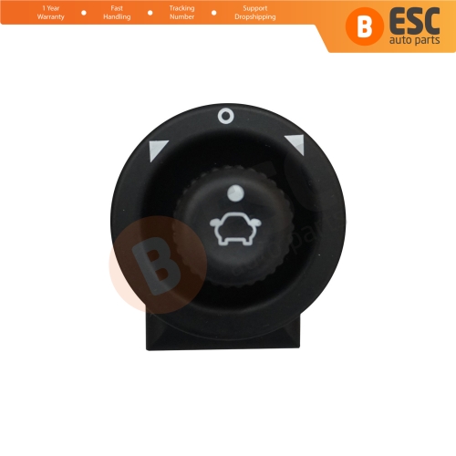 Electric Wing Mirror Control Switch 93BG17B676BA BB for Ford Mondeo Fiesta Focus Transit Ka Granada Puma Connect Courier