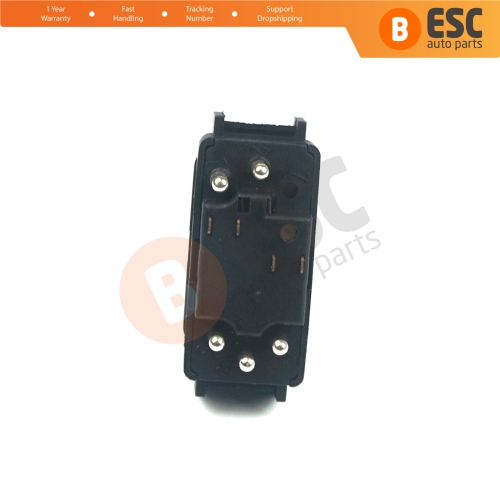 Center Console Control Window Switch 5 Pins Right 1248204510 For Mercedes E W124 W126 W201 W463