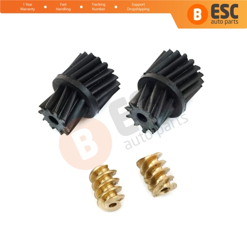 2 Sets Door Lock Actuator Latch Cog Repair Gears 2037200135 for Mercedes W203 W211 CLK W209 A209