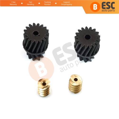 2 Sets Door Lock Actuator Latch Cog Repair Gears 2037200135 for Mercedes W203 W211 CLK W209 A209