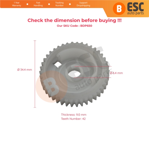 Power Door Lock Repair Gear for Hyundai Accent MK4 Elantra Avante MK5