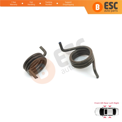 2 Pieces Door Lock Actuator Repair Springs Right and Left for Mercedes A W169 B W245 R W251 
ML W164 GL X164