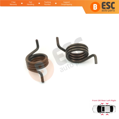 2 Pieces Door Lock Actuator Repair Springs Right and Left for Mercedes A W169 B W245 R W251 
ML W164 GL X164