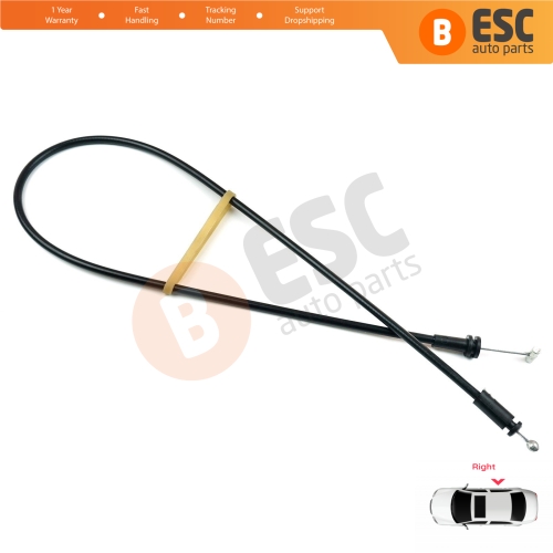 Right Sliding Inner Door Release Locking Latch Bowden Cable 8200182966 for Renault Kangoo MK1