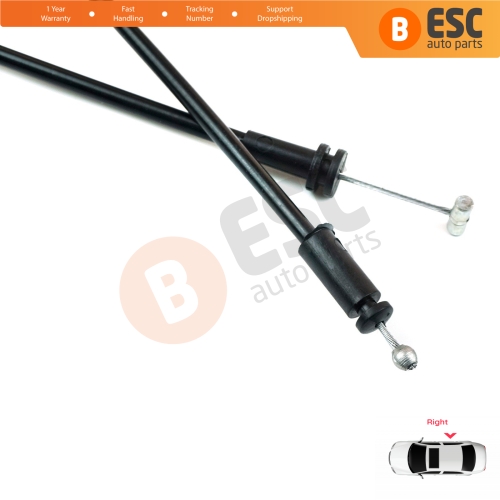 Right Sliding Inner Door Release Locking Latch Bowden Cable 8200182966 for Renault Kangoo MK1