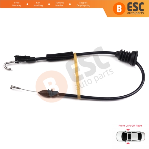 Inner Door Release Locking Latch Bowden Cable Front 1J4837085F for VW Golf Bora Jetta MK4