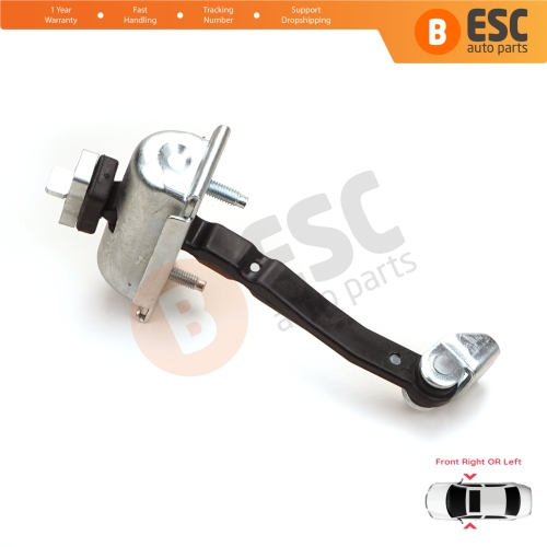 Front Door Hinge Stop Check Strap Limiter 5160257 for Vauxhall Opel Corsa D 4/5-Door