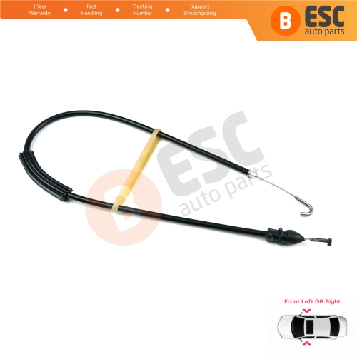 Inner Door Release Locking Latch Bowden Cable Front 1U0837099E for Skoda Octavia MK1