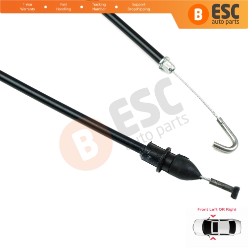 Inner Door Release Locking Latch Bowden Cable Front 1U0837099E for Skoda Octavia MK1