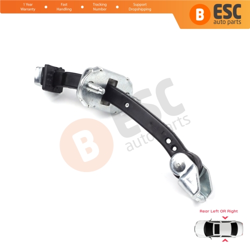 Rear Door Hinge Stop Check Strap Limiter 9181H7 for Citroen C4 MK1 Picasso MK1 2004-2011