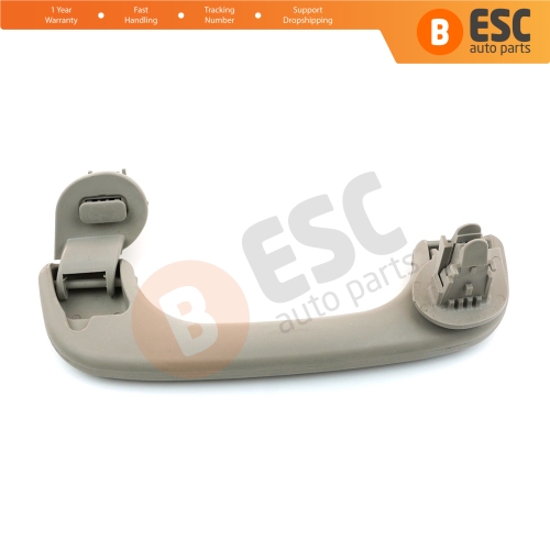 Interior Roof Grab Handle Light Gray-Beige 8200174109 for Renault Megane Scenic MK2 Clio MK3